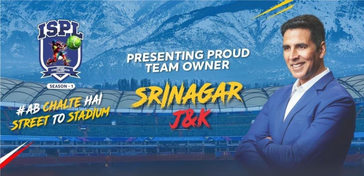 Bollywood Meets Cricket: Akshay Kumar Takes the Helm of Srinagar Franchise in ISPL