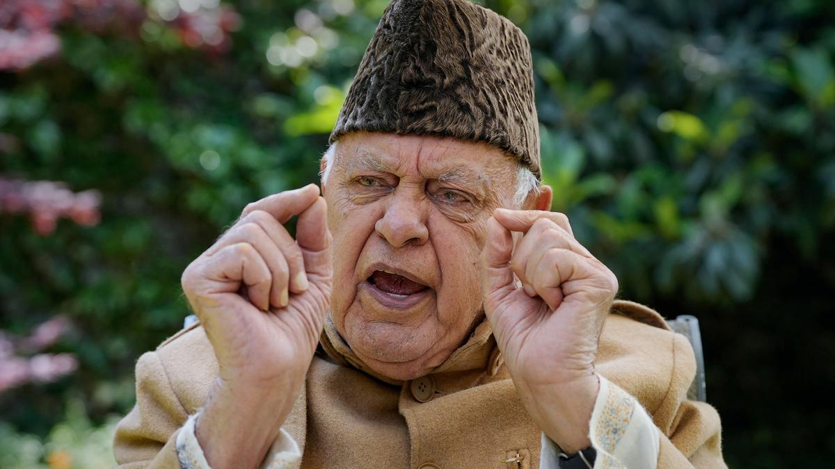 Paradise Lost? Farooq Abdullah Blames BJP as Kashmir Feels the Chill
