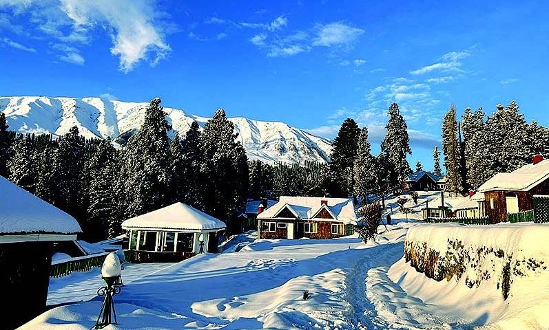 Snowy Delight, Frigid Bite: Fresh Powder Covers Kashmir, Gulmarg Records Chilling -10.6°C
