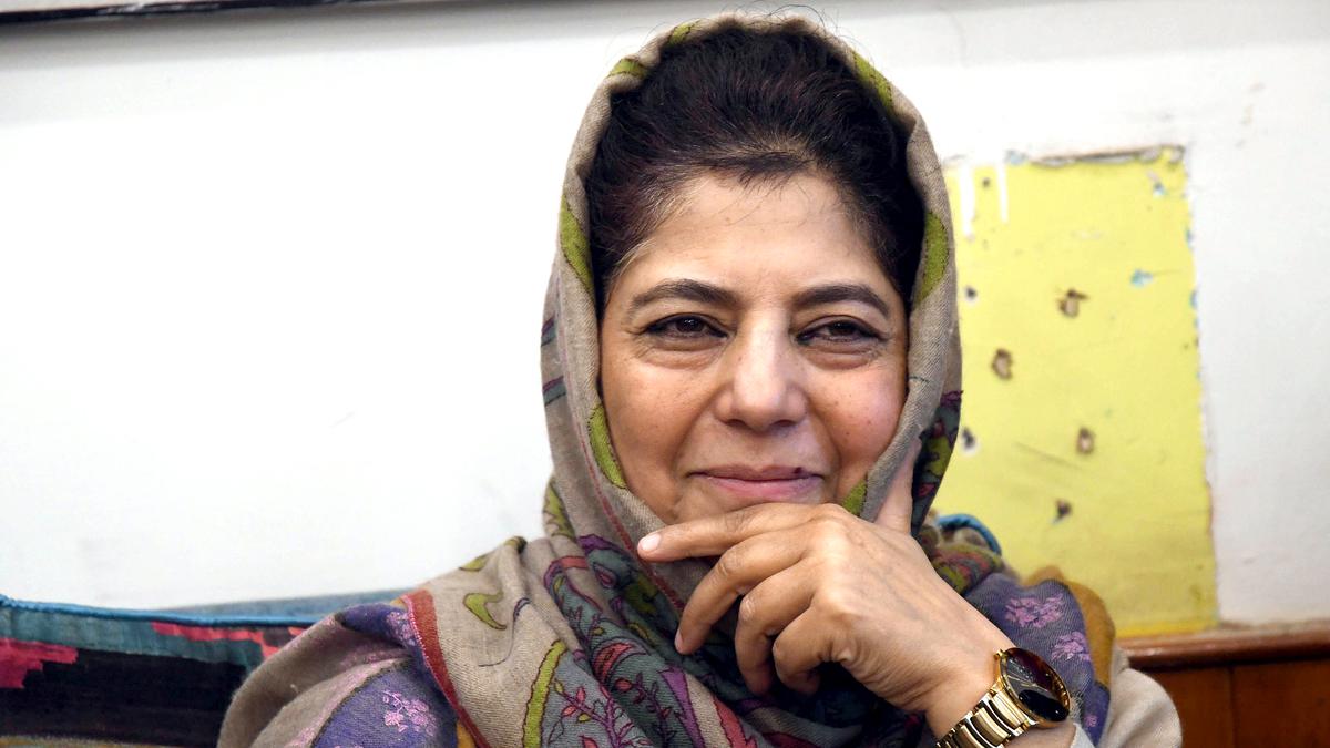 Mehbooba Alleges Coercion and Temptation: PDP Leaders Reportedly Blackmailed into Quitting Party