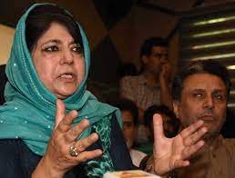 Mehbooba Mufti Decries Current Kashmir Atmosphere as 'Far Worse Than Past Gun Culture'