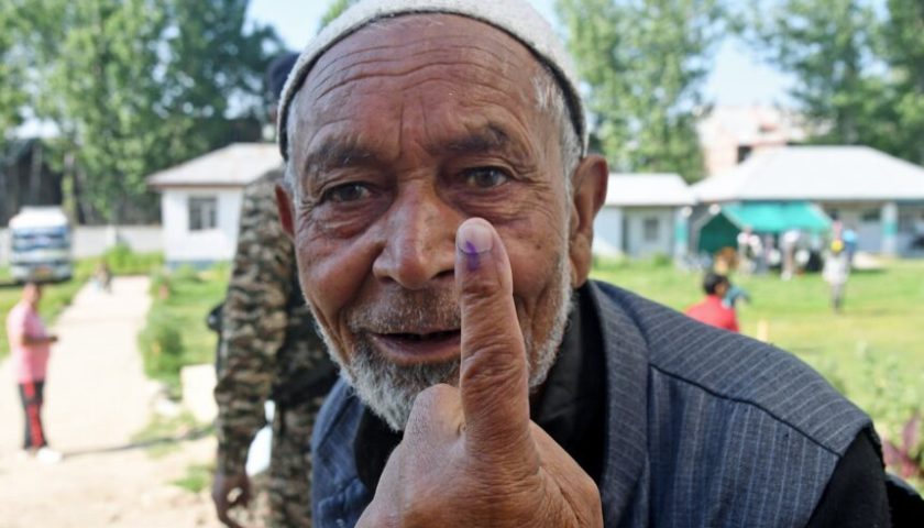 Ballots of Hope: Kashmiris Flock to Polls Amidst Safety Promises and Article 370 Discourse