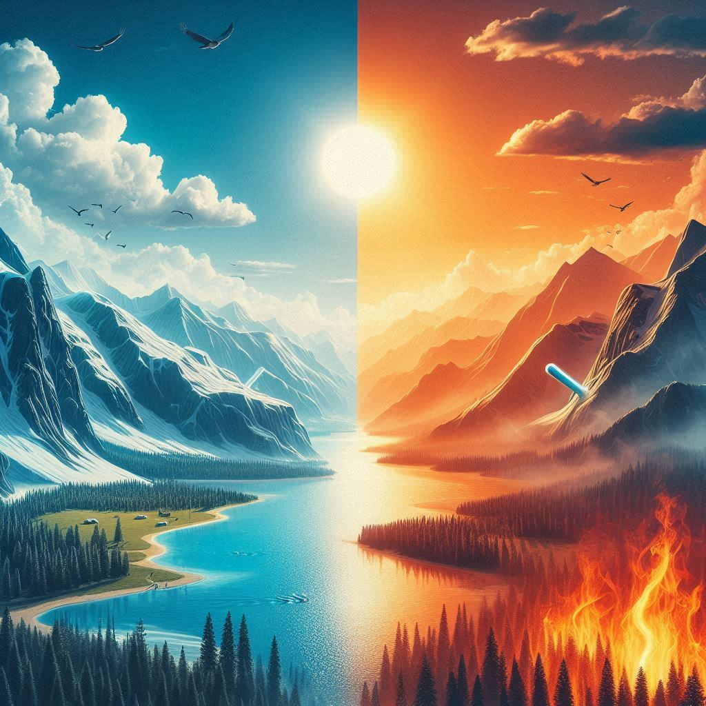 #JammuHeat Vs #KashmirCool A Tale of Two Climates