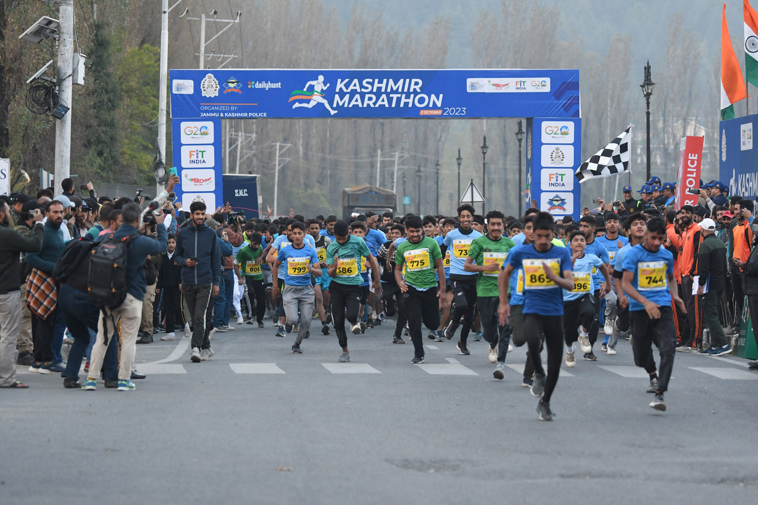 Lace Up: Srinagar Gears Up for the Kashmir Marathon on October 20!