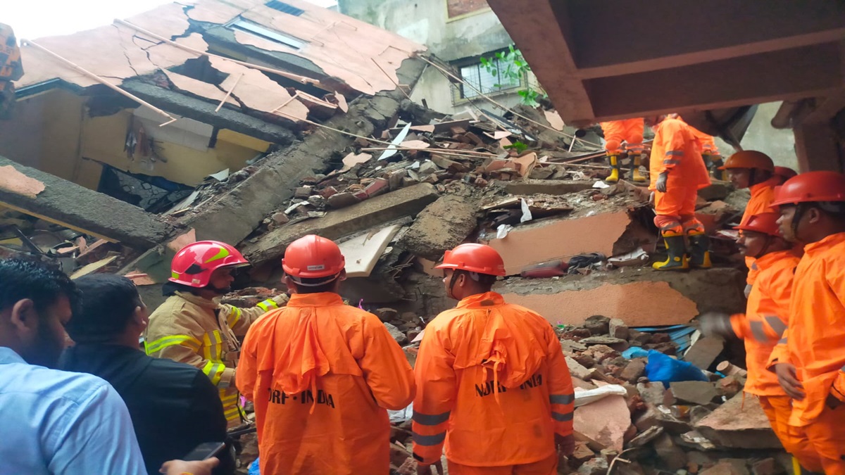 Three-Storey Building Collapses in Navi Mumbai, Casualties Feared