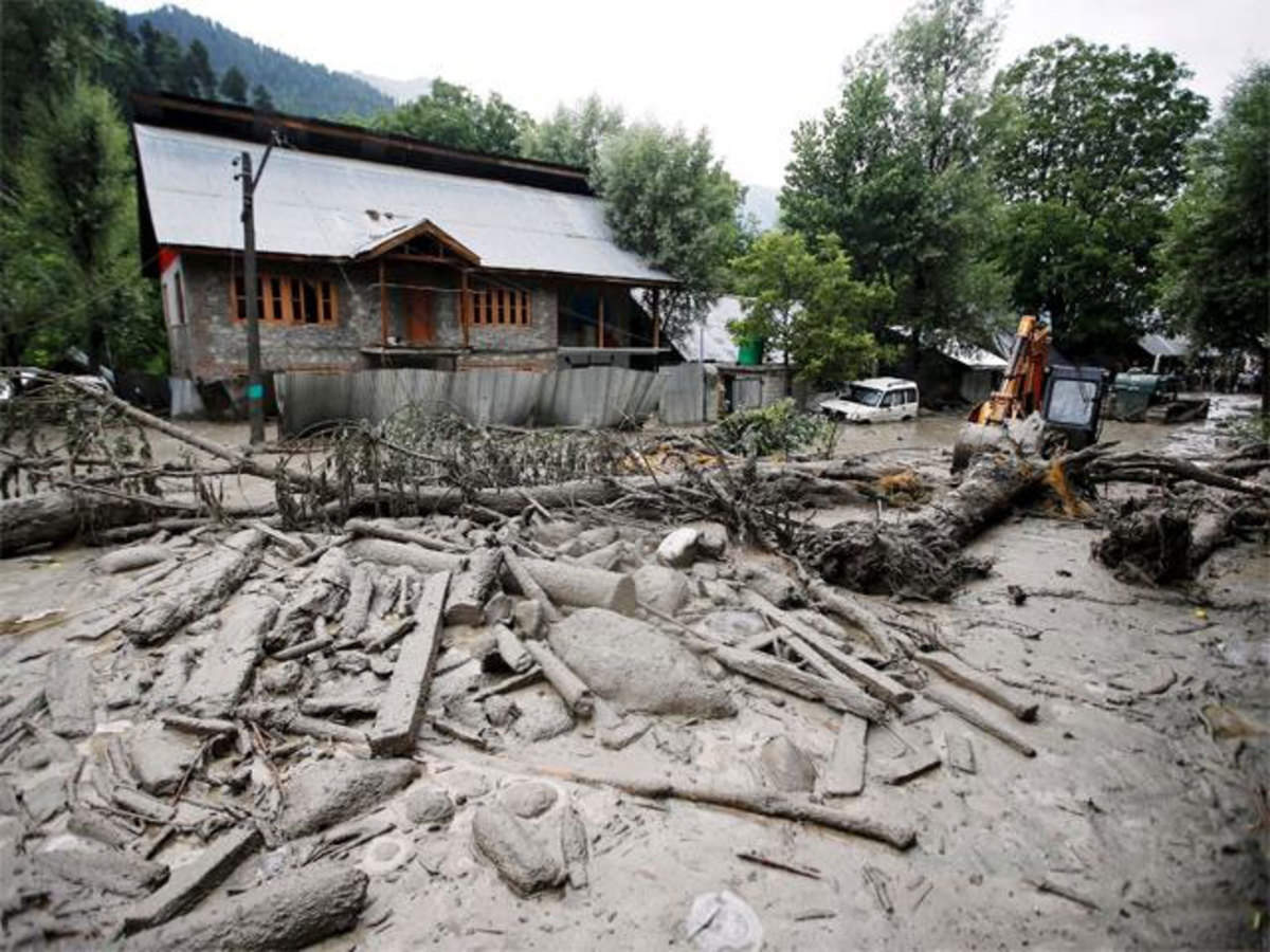 Cloudburst Incidents Cause Damage and Fatalities in Kashmir