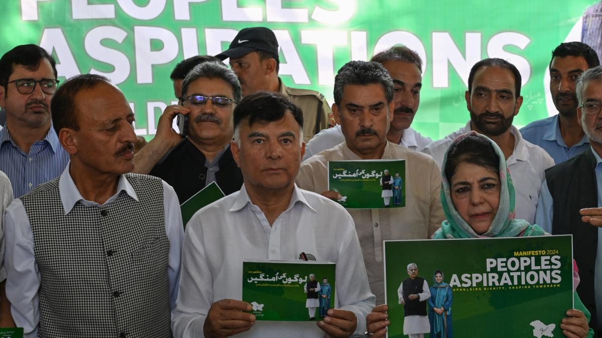 PDP Manifesto 2024: Revoking Controversial Laws and Seeking Kashmir Resolution