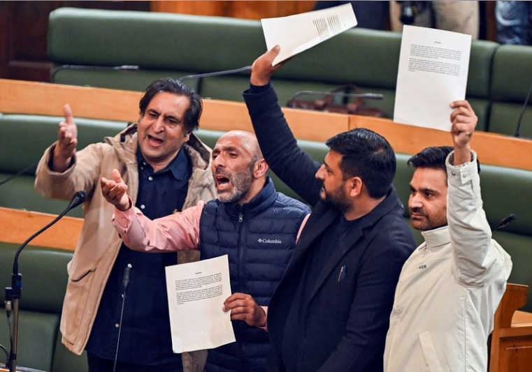 J&K Assembly Sees Unlikely Alliances as Non-BJP MLAs Support Each Other