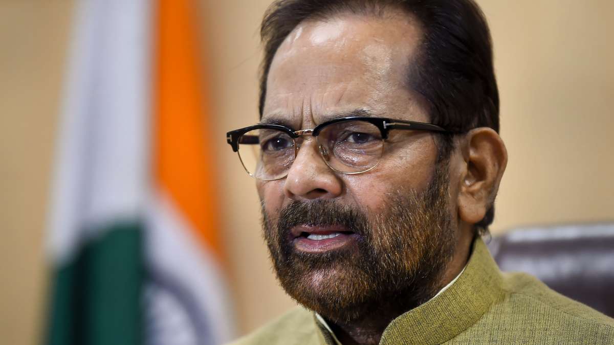 BJP Leader Mukhtar Abbas Naqvi Slams Iltija Mufti for Calling Hindutva a 'Disease'