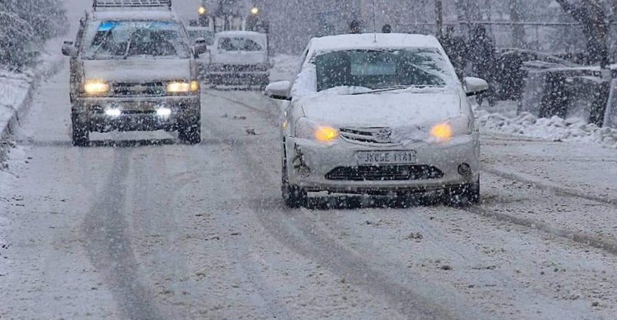 Snowfall Woes: Rail and Road Traffic Hit in Kashmir