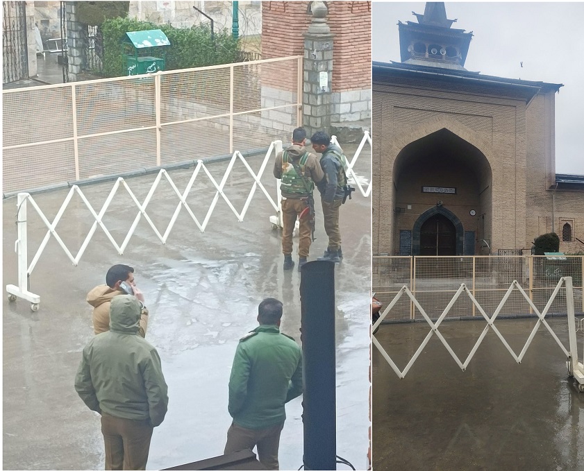 Authorities Prevent Mirwaiz Umar Farooq from Leading Funeral Prayers at Jamia Masjid