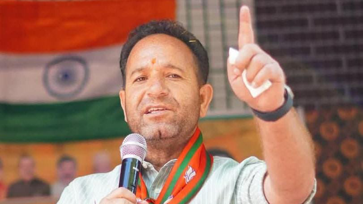 BJP Leader Sunil Sharma Declares Article 370 Discussion a Waste of Time