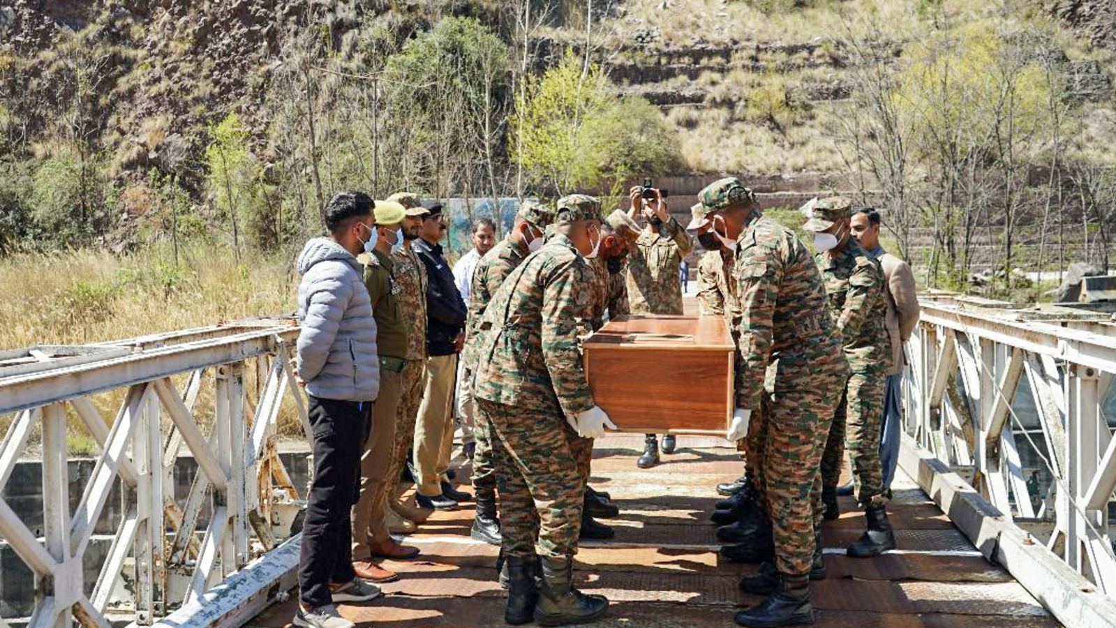 Kashmir's Kaman Bridge Reopens After Six Years for Tragic Humanitarian Exchange