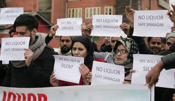 Public Outrage and Substance Abuse Crisis Drive Liquor Ban Movement in Kashmir