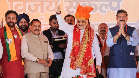 Amit Shah Rallies BJP Legislators to Counter NC-Led Government in J&K