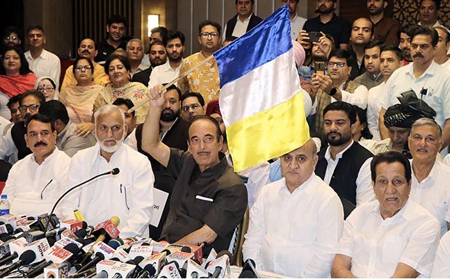 Azad’s Political Gamble: DPAP Units Dissolved Amid Calls for Restructuring