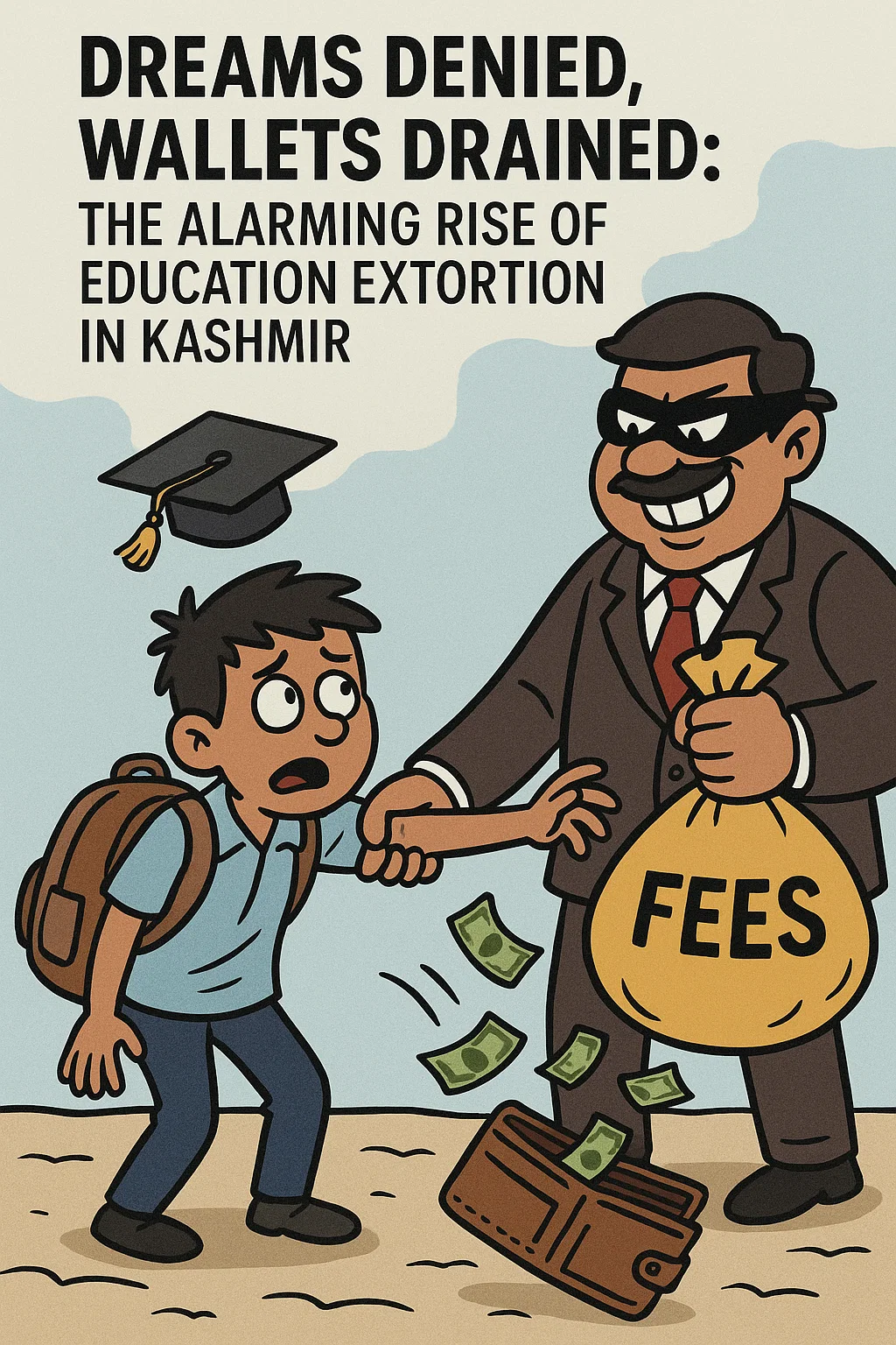 Dreams Denied, Wallets Drained: The Alarming Rise of Education Extortion in Kashmir