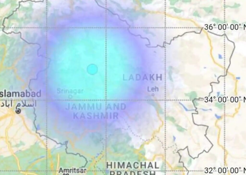Earthquake Shakes Kashmir: Tremors Highlight Region’s Seismic Vulnerability