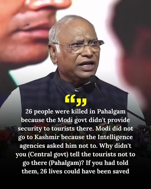 Did Modi Ignore Intelligence Warnings? Kharge Questions Security Lapse