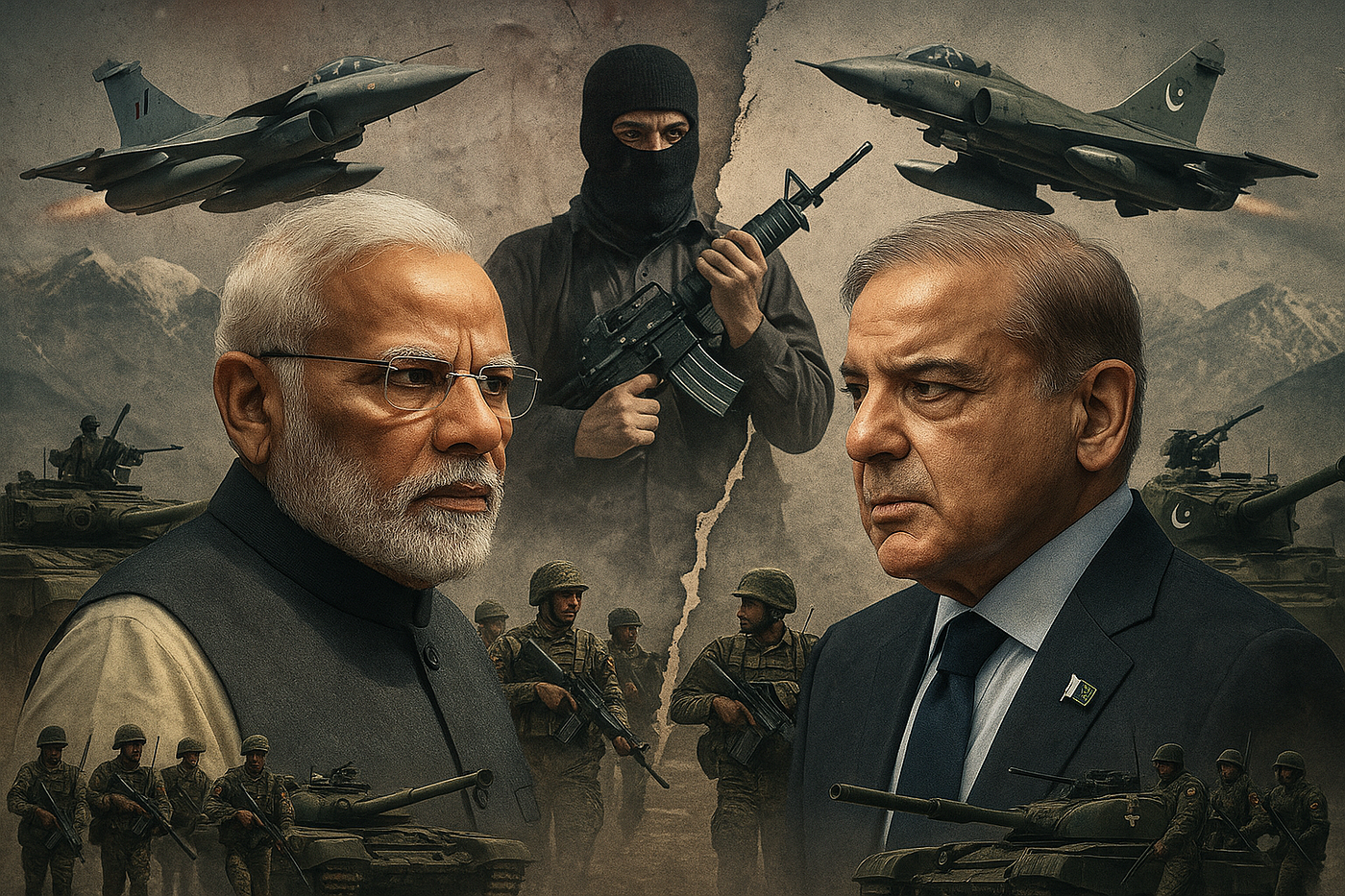 Four Days of Chaos: How India & Pakistan Nearly Went to War Over Kashmir!