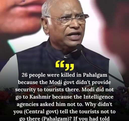 Did Modi Ignore Intelligence Warnings? Kharge Questions Security Lapse