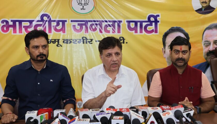 BJP Hits Back: Omar Abdullah Accused of “Glorifying Rioters” and Undermining Law & Order
