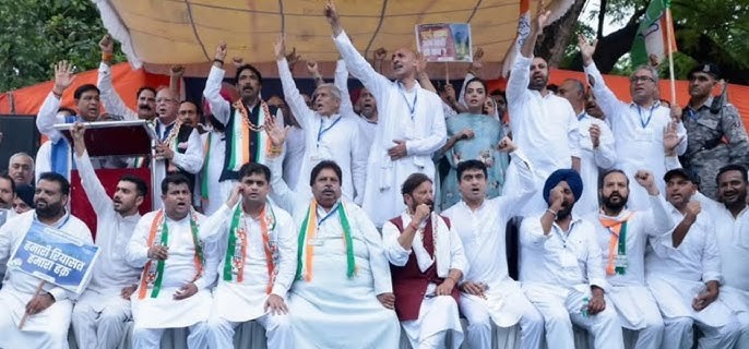 Congress Rallies at Jantar Mantar Demanding Jammu & Kashmir Statehood: A Fight for Democratic Restoration or Political Posturing?