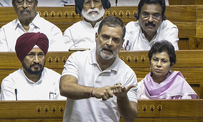 Rahul Gandhi Accuses PM Modi of Weak Foreign Policy on Trump’s Ceasefire Claims and China’s Support to Pakistan