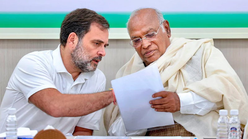 Rahul Gandhi & Mallikarjun Kharge Write to PM Modi: 'Restore Statehood to Jammu & Kashmir Now'