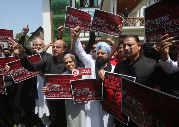 Protests Mark Sixth Anniversary of Article 370 Revocation in Kashmir