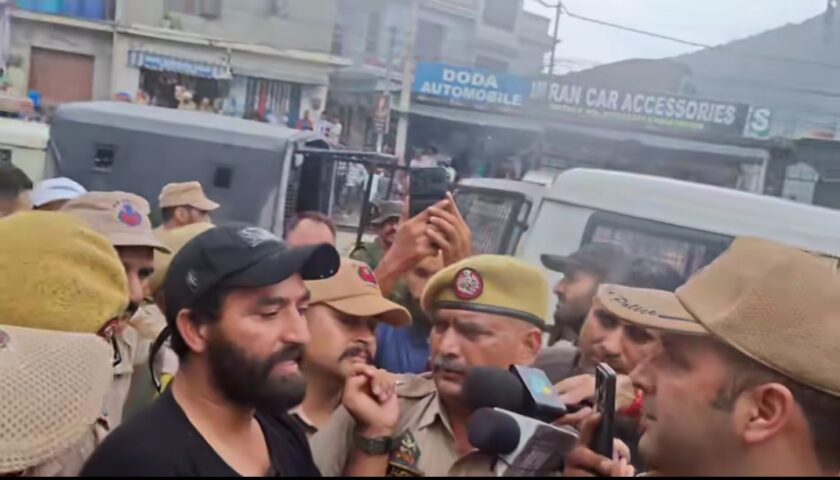 Doda Erupts: AAP MLA Mehraj Malik Arrested Under PSA Sparks Protests Across Jammu & Kashmir