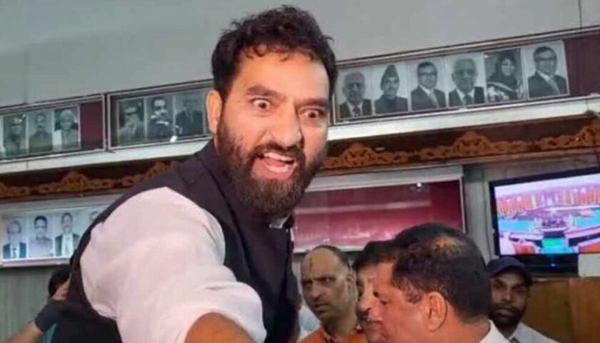 MLA Mehraj Malik Booked Under PSA: First Legislator Detained in J&K History Sparks Political Storm