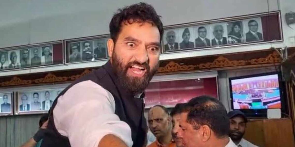 MLA Mehraj Malik Booked Under PSA: First Legislator Detained in J&K History Sparks Political Storm