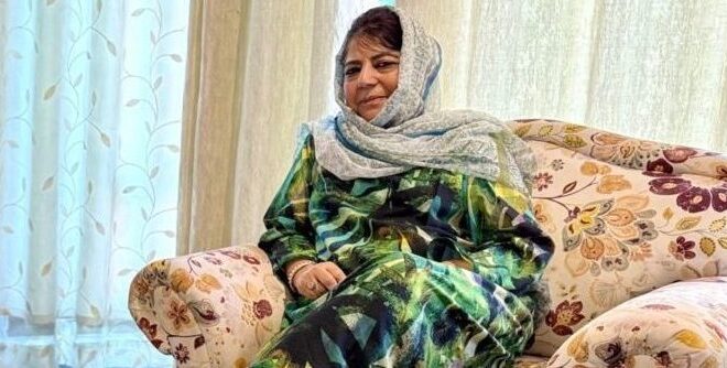Mehbooba Mufti: Mehraj Malik’s Detention Meant to Distract from Hazratbal Outrage