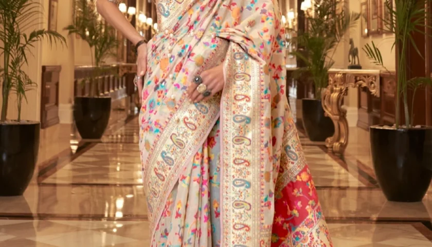 From Kashmir to Canada: Jamawar Sarees Weaving Heritage Into Global Glam