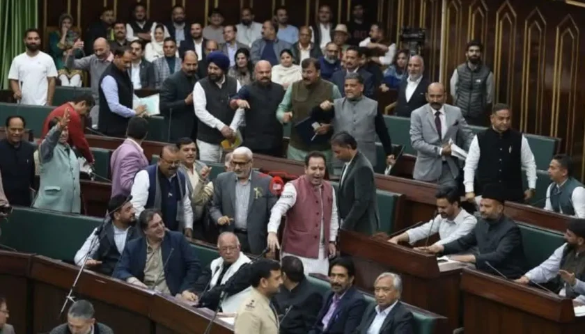 'Vote Chori!' Slogans Rock J&K Assembly as NC Accuses BJP of Rajya Sabha Manipulation