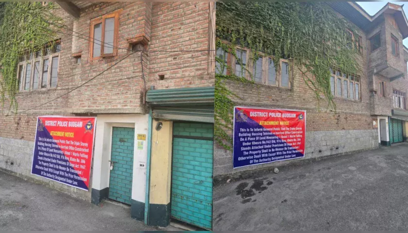 J&K Police Attaches Tehreek-e-Hurriyat Headquarters: A Landmark Move Under UAPA