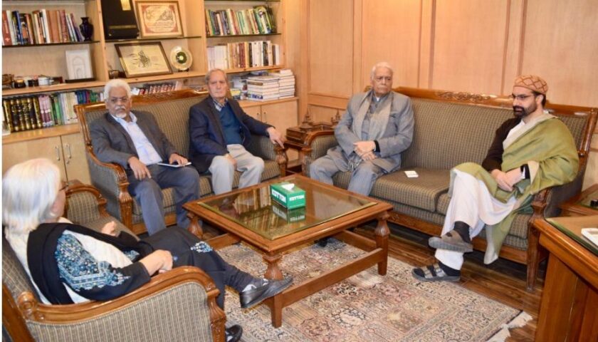 Sustained Engagement in J&K: CCG’s Visit to Mirwaiz Umar Farooq and the Path to Reconciliation