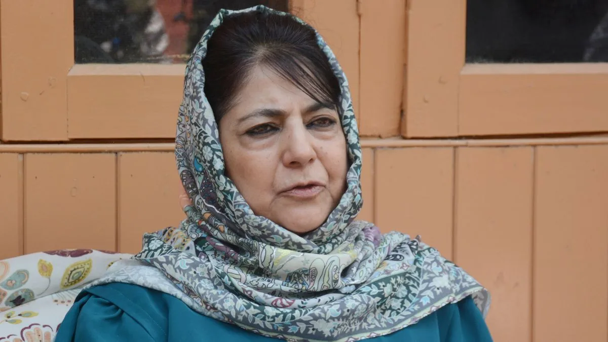 Mehbooba Mufti Links Delhi Red Fort Blast to Kashmir’s Unrest; BJP Hits Back Calling Remarks 'Illogical and Misleading'