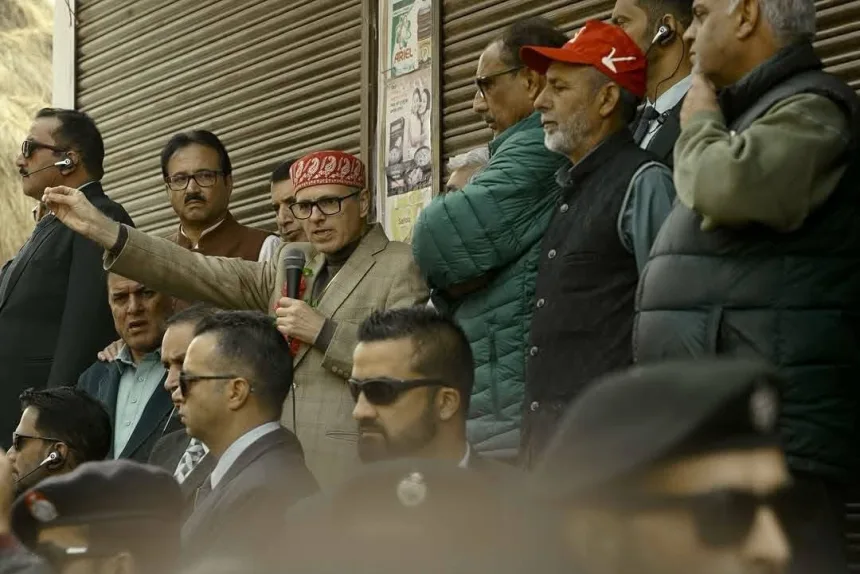 Omar Abdullah Slams PDP for Deceiving Public | NC Chief Accuses PDP of Political Opportunism in Budgam Rally