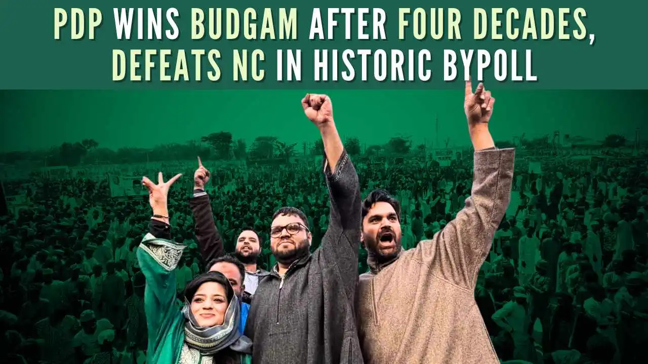 PDP Upsets NC Stronghold: Historic Budgam Bypoll Win Signals Deep Political Shift in J&K