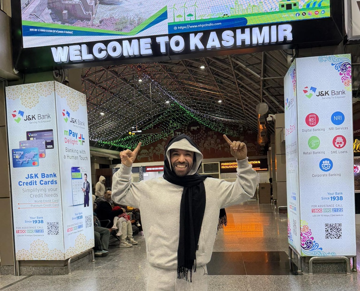 'Kashmir, You Quietly Change People': How Khalid Al Ameri’s Snowy Journey Reframed the Valley for the World