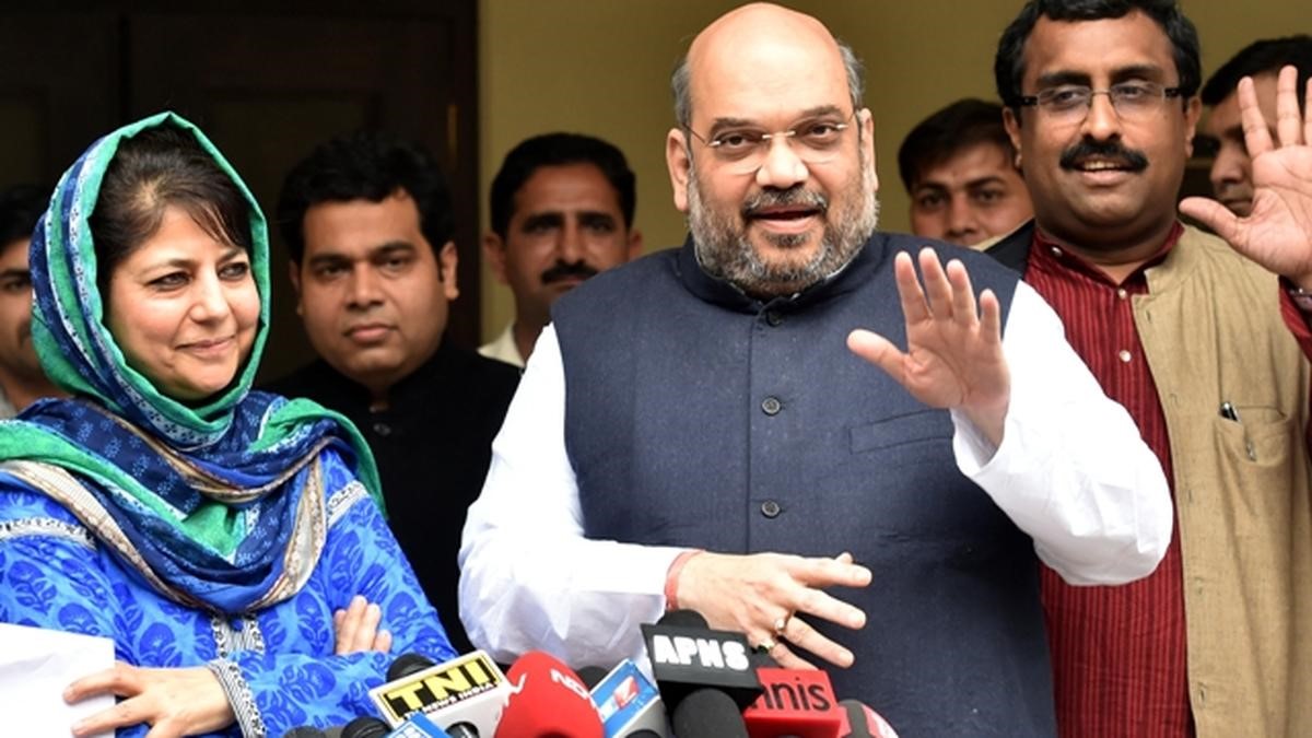 'Sold Kashmir for Power?' AIP vs Mehbooba Mufti and the Long Shadow of the PDP-BJP Alliance