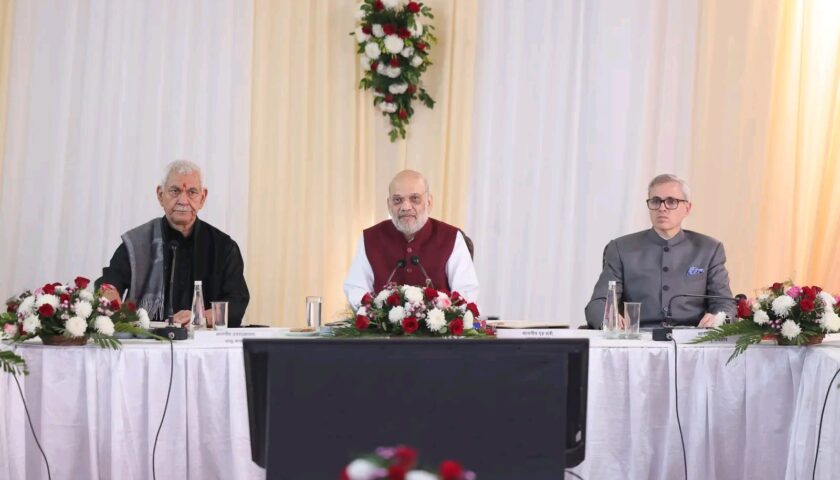 Amit Shah Reviews J&K Projects, Announces ₹200 Crore Sports Investment, Tourism Push
