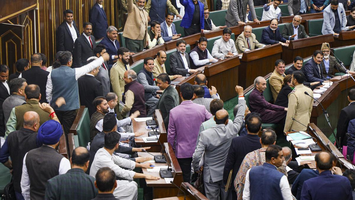 BJP MLA Encroachment Remark Sparks Uproar in J&K Assembly; Waheed Para Calls It “Divisive and Dangerous”