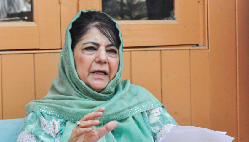 Mehbooba Mufti Demands Separate Budget for Old Srinagar Ahead of J&K Assembly Budget Session