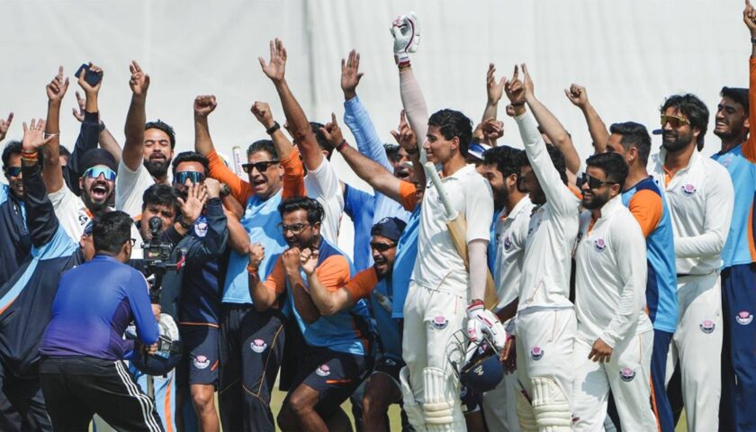 The Paradise Roars: Jammu & Kashmir Lift Maiden Ranji Trophy After 67 Years