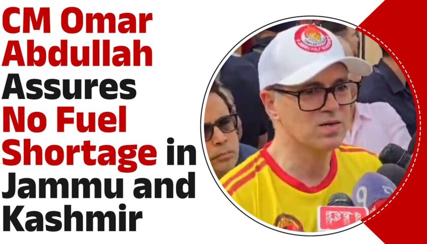 'No Shortage of Fuel, Don’t Fall for Rumours': CM Omar Abdullah Urges Calm in J&K