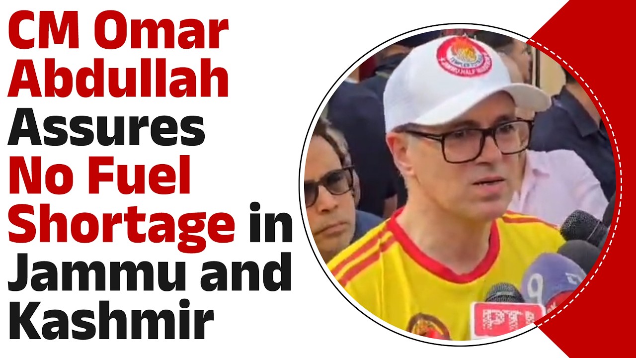 'No Shortage of Fuel, Don’t Fall for Rumours': CM Omar Abdullah Urges Calm in J&K