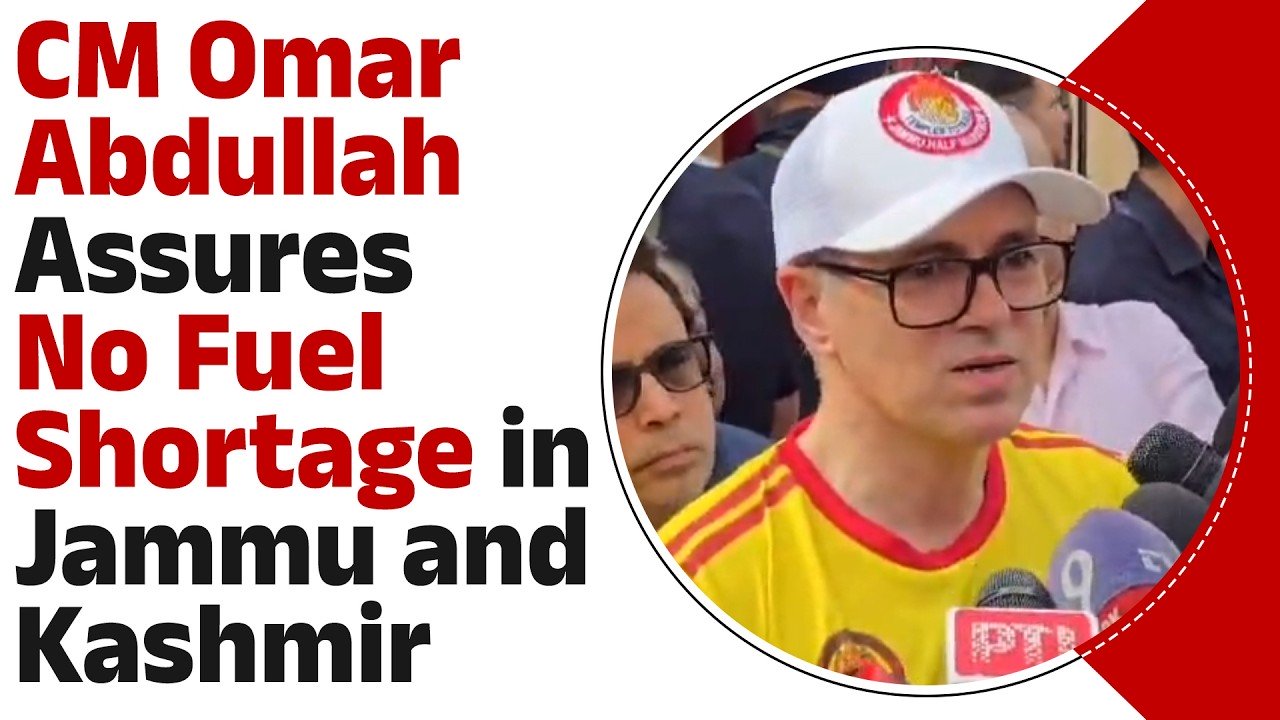 'No Shortage of Fuel, Don’t Fall for Rumours': CM Omar Abdullah Urges Calm in J&K
